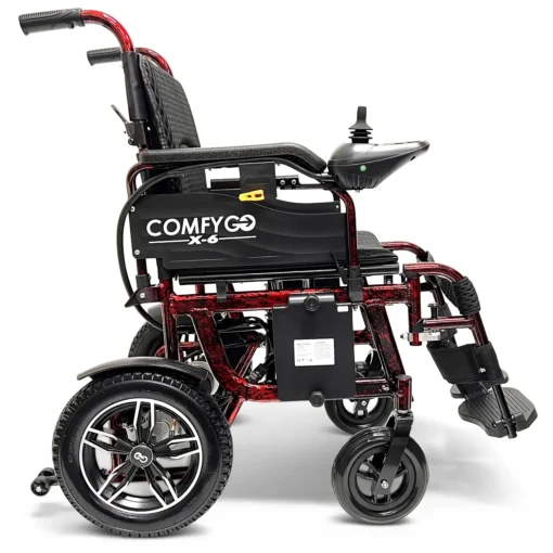 X-6 ComfyGO Lightweight Electric Wheelchair - Image 4