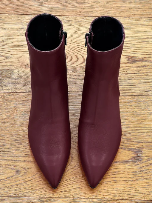 Maroli Boots cuir glacé cognac