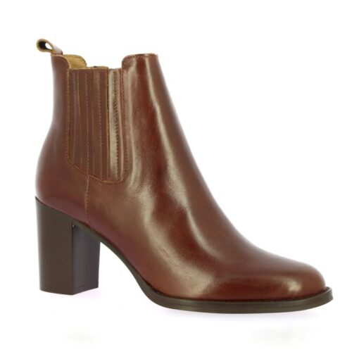 Maroli Boots cuir glacé cognac - Image 3