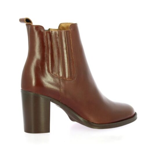 Maroli Boots cuir glacé cognac - Image 5